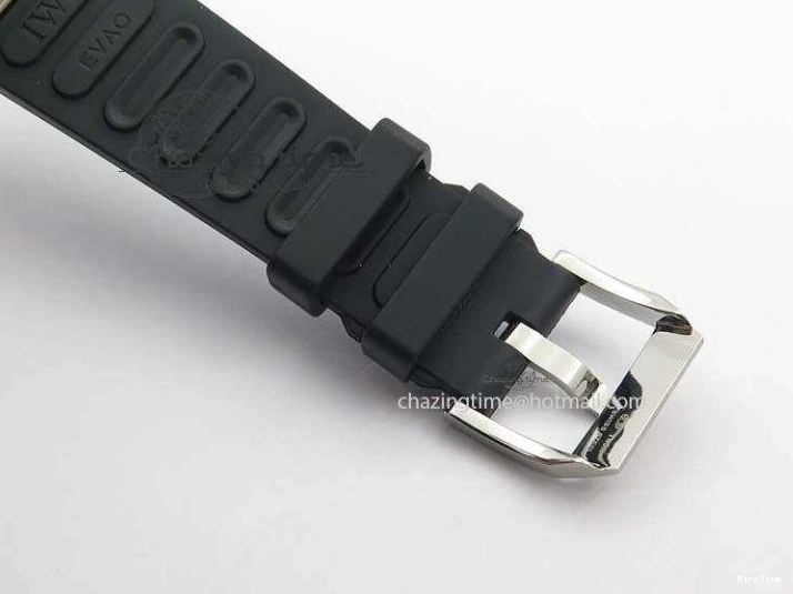 MIROTIME 0214 TechFriendly Aquatimer Automatic SS IW329003 V6F 1:1 Best Edition On Black Rubber Strap MIYOTA 7271